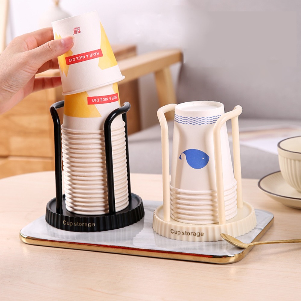 Coffee Tea Paper Cups - Wegwerp bekerhouder Desktop papieren beker organisator