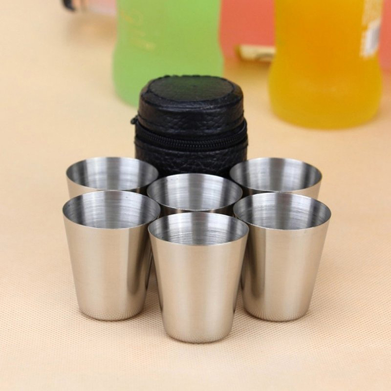 Coffee Tea And Sugar Canister Set - 4/6 Stuks Roestvrij Stalen Bekers Mini