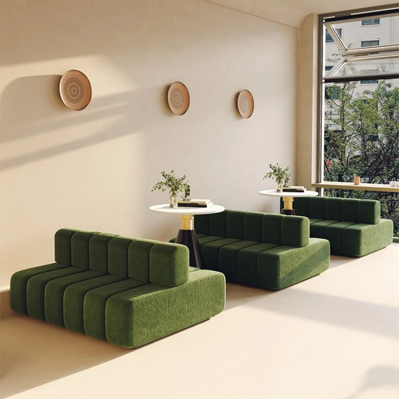 Coffee Tea Lounge - Dubbelzijdige zitbank met rug aan rug,