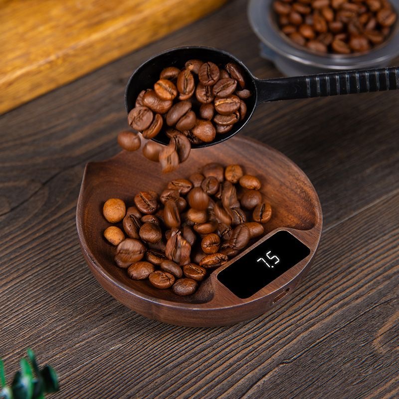 Coffee Tea Beans - Digitale koffieweegschaal, theeweegschaal, lange batterijduur, oplaadbaar