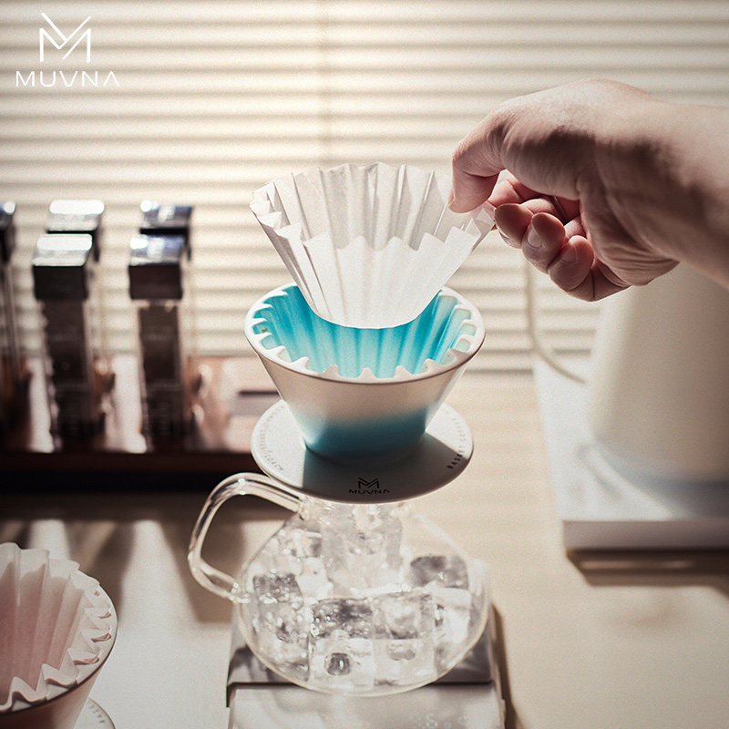MUVNA Natuurlijk Papierfilter  - Coffee Tea Paper Cups recensie en prijs