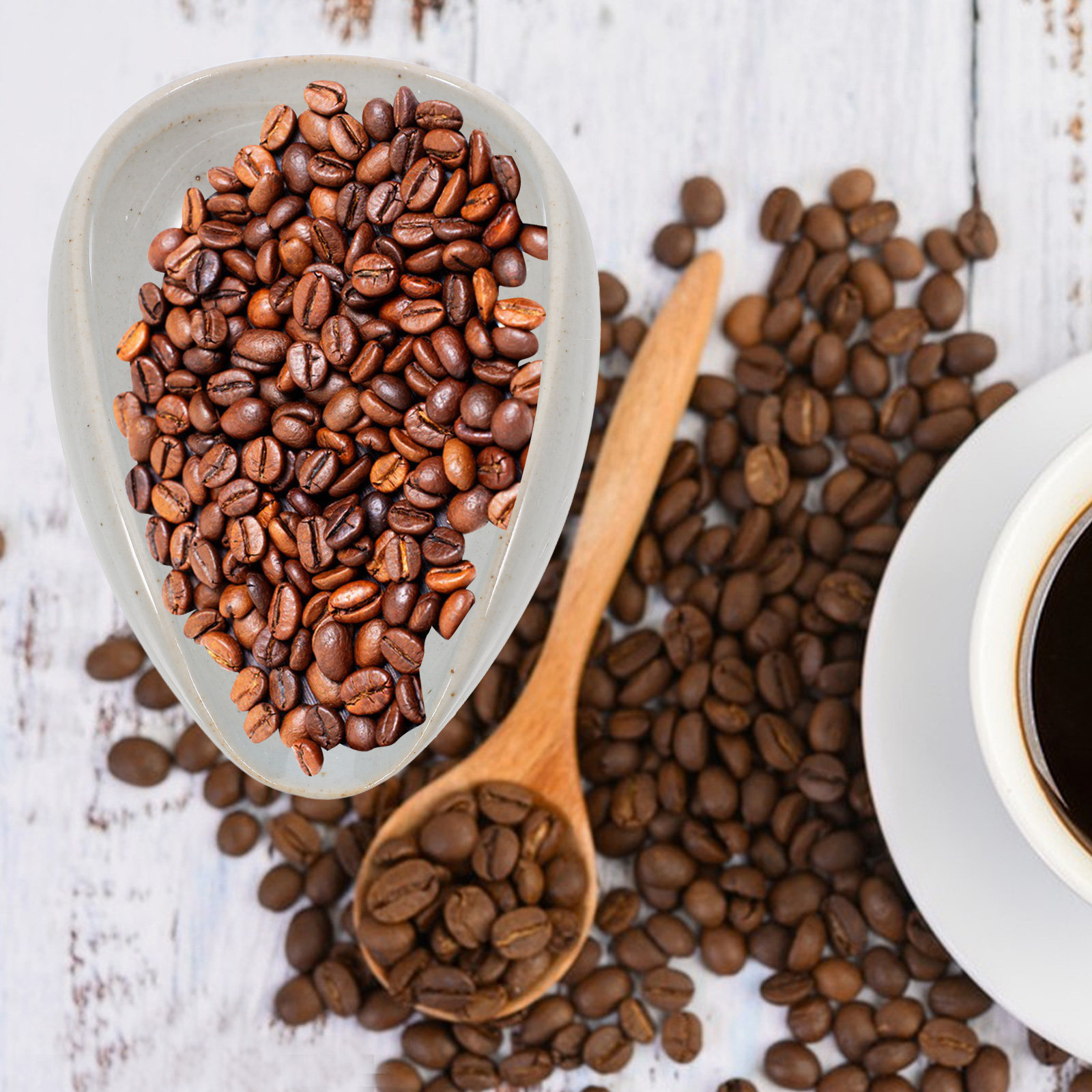 Keramische koffiebonen-doseerb - Coffee Tea Beans recensie en prijs