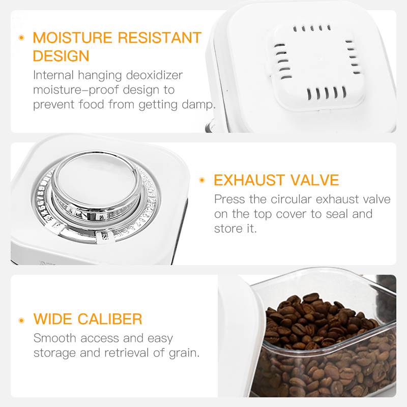 AliKisscafe Koffiebonen Opslag - Coffee Tea Beans recensie en prijs