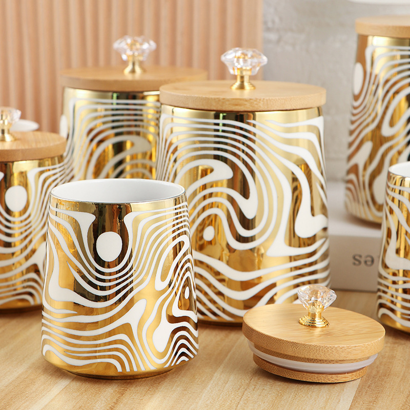 Set van 7-kleuren geglazuurde  - Coffee Tea And Sugar Canister Set recensie en prijs