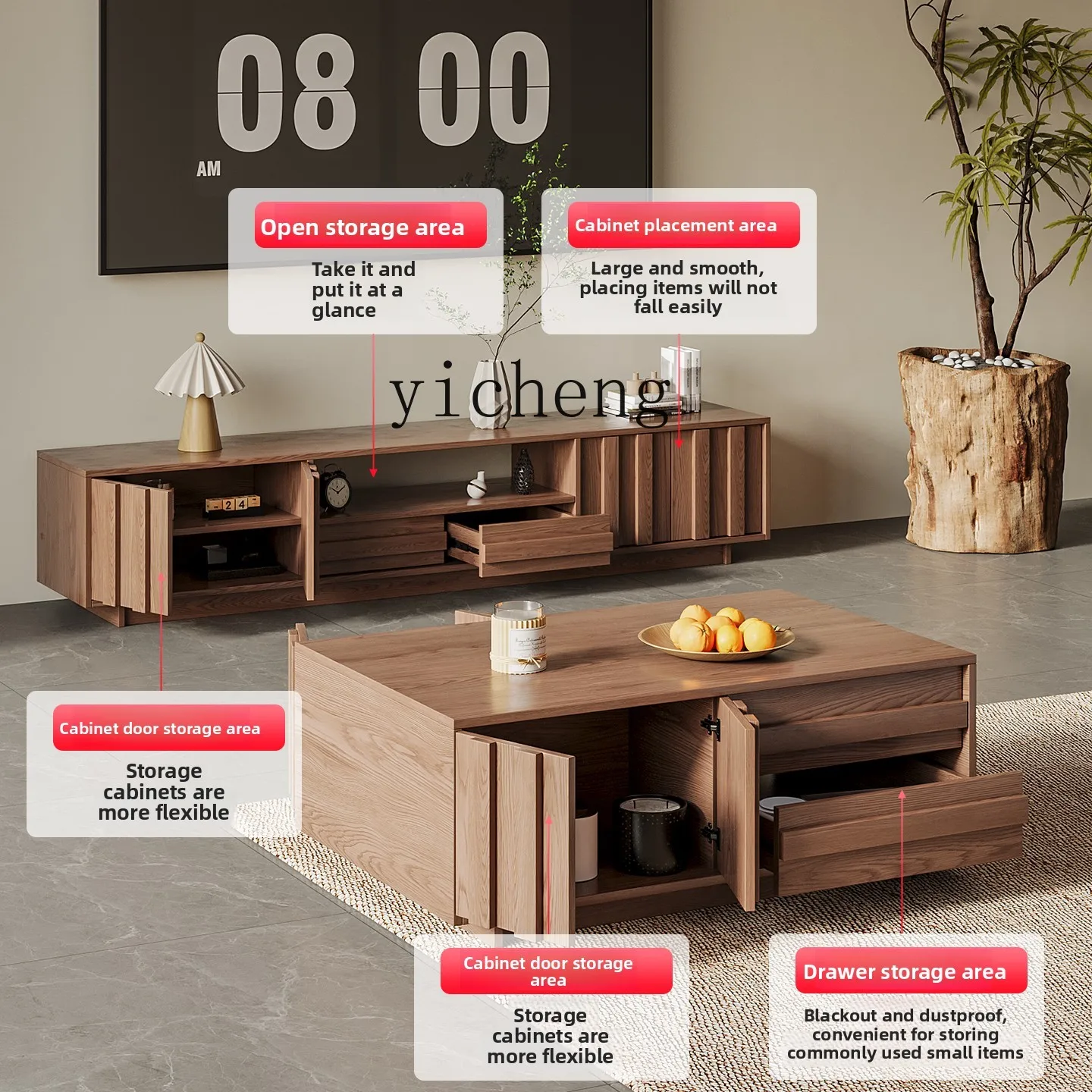 GZ massief houten tv-kast opbe - Coffee & Tea - Pastry Góc Xanh recensie en prijs