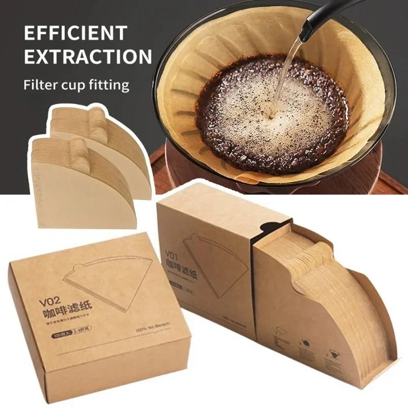 Houtpulp 02 Cone Filter Pour O - Coffee Tea Paper Cups recensie en prijs